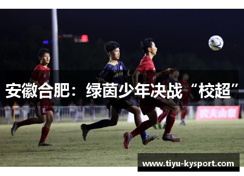 安徽合肥：绿茵少年决战“校超”